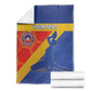 Custom Haiti Football Blanket Neg Marron - Road To World Cup 2026 - African Pride