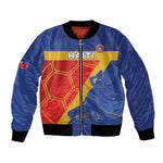 Custom Haiti Football Bomber Jacket Neg Marron - Road To World Cup 2026 - African Pride