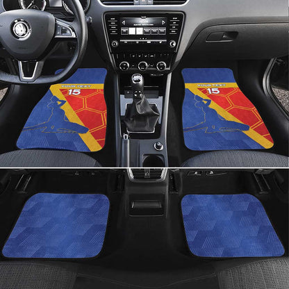 Custom Haiti Football Car Mats Neg Marron - Road To World Cup 2026 - African Pride