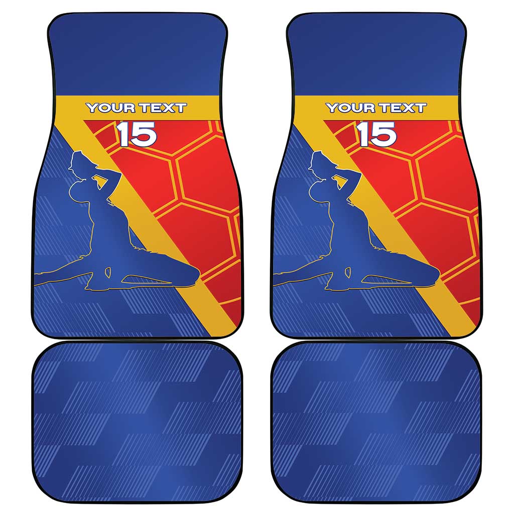 Custom Haiti Football Car Mats Neg Marron - Road To World Cup 2026 - African Pride