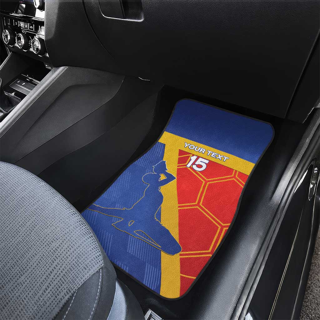 Custom Haiti Football Car Mats Neg Marron - Road To World Cup 2026 - African Pride