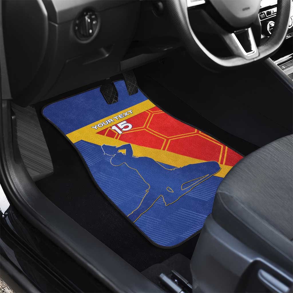 Custom Haiti Football Car Mats Neg Marron - Road To World Cup 2026 - African Pride