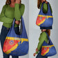 Custom Haiti Football Grocery Bag Neg Marron - Road To World Cup 2026 - African Pride