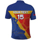 Custom Haiti Football Polo Shirt Neg Marron - Road To World Cup 2026 - African Pride