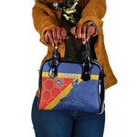 Custom Haiti Football Shoulder Handbag Neg Marron - Road To World Cup 2026 - African Pride