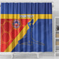 Custom Haiti Football Shower Curtain Neg Marron - Road To World Cup 2026 - African Pride