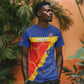 Custom Haiti Football T shirt Neg Marron - Road To World Cup 2026 - African Pride