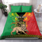 Personalised Afro Ethiopia Bedding Set Lion Of Judah - African Pattern