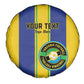 Custom Afro Tanzania Football Spare Tire Cover We Are Champions