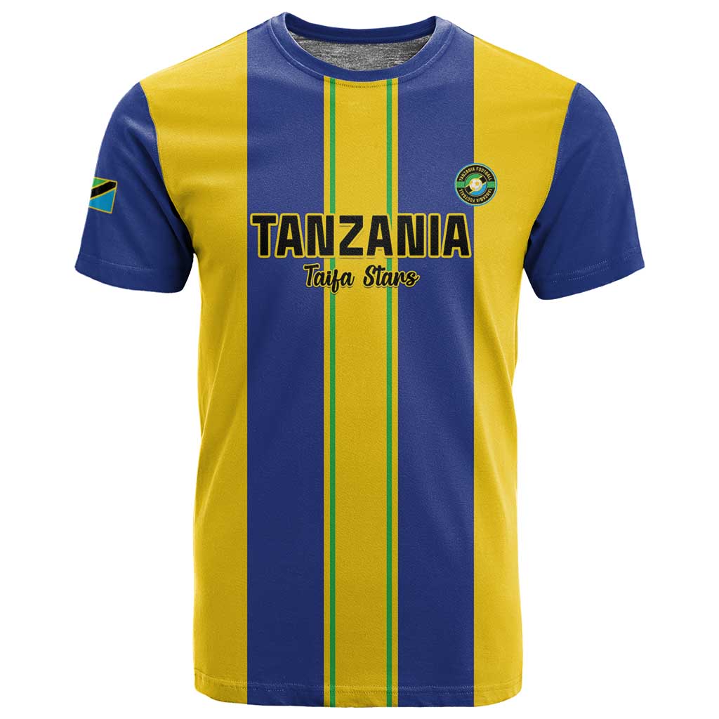 Custom Afro Tanzania Football T shirt We Are Champions