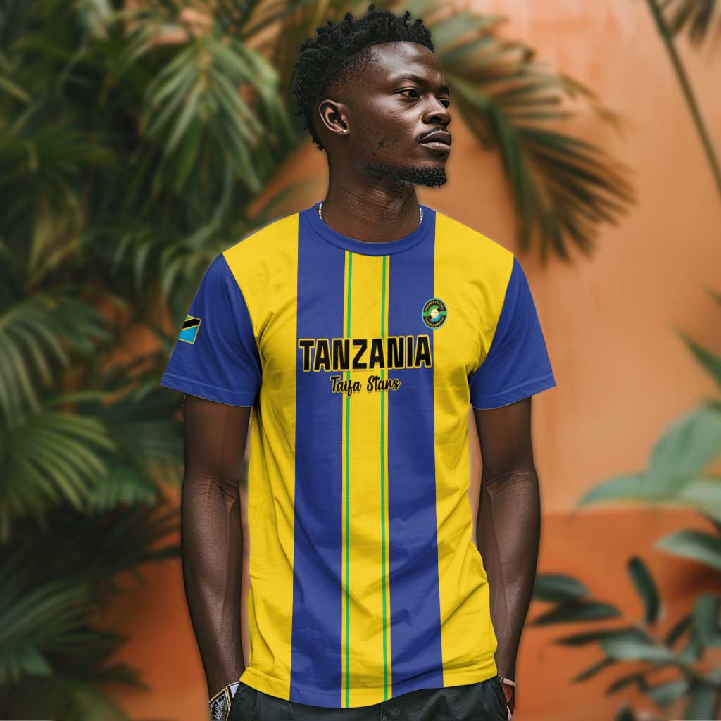 Custom Afro Tanzania Football T shirt We Are Champions