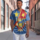 Personalised DR Congo Baseball Jersey Coat Of Arms With Map