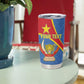 Personalised DR Congo Tumbler Cup Coat Of Arms With Map