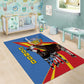 DR Congo Area Rug Okapi Coat Of Arms