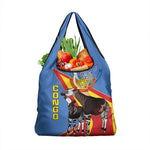 DR Congo Grocery Bag Okapi Coat Of Arms