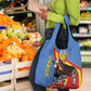 DR Congo Grocery Bag Okapi Coat Of Arms