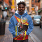 DR Congo Hoodie Okapi Coat Of Arms