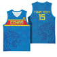 DR Congo Football Custom Basketball Jersey Go Champions LT15