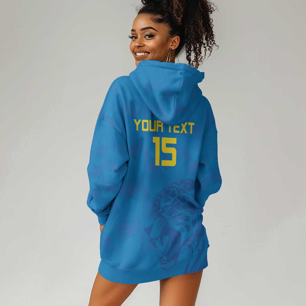 DR Congo Football Custom Hoodie Dress Go Champions