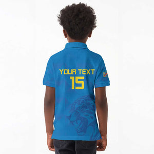 DR Congo Football Custom Kid Polo Shirt Go Champions
