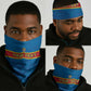 DR Congo Football Custom Neck Gaiter Go Champions LT15