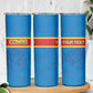 DR Congo Football Custom Skinny Tumbler Go Champions