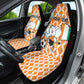 Custom Ivory Coast Football Car Seat Cover Go Champions
