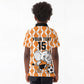 Custom Ivory Coast Football Kid Polo Shirt Go Champions