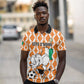 Custom Ivory Coast Football Polo Shirt Go Champions