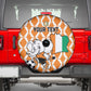 Custom Ivory Coast Football Spare Tire Cover Go Champions
