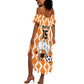 Custom Ivory Coast Football Summer Maxi Dress Go Champions