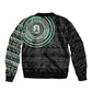 Nigeria African Tribal Pattern Bomber Jacket Chest Arm Tattoo