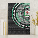 Nigeria African Tribal Pattern Canvas Wall Art Chest Arm Tattoo