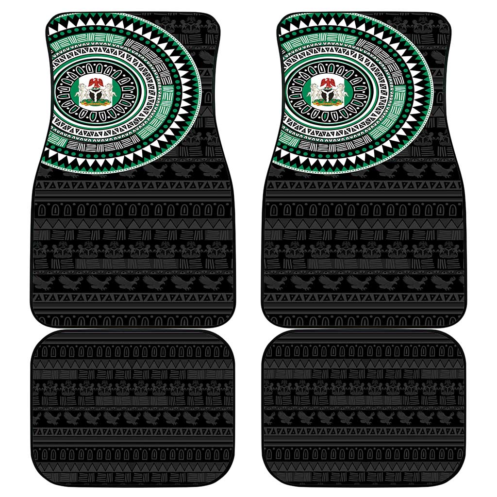 Nigeria African Tribal Pattern Car Mats Chest Arm Tattoo