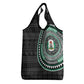 Nigeria African Tribal Pattern Grocery Bag Chest Arm Tattoo