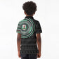 Nigeria African Tribal Pattern Kid Polo Shirt Chest Arm Tattoo