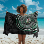 Nigeria African Tribal Pattern Sarong Chest Arm Tattoo