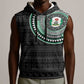 Nigeria African Tribal Pattern Sleeveless Hoodie Chest Arm Tattoo - African Pride
