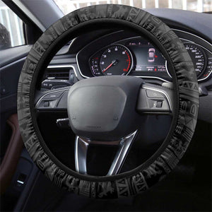 Nigeria African Tribal Pattern Steering Wheel Cover Chest Arm Tattoo