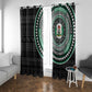 Nigeria African Tribal Pattern Window Curtain Chest Arm Tattoo