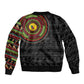Cameroon African Tribal Pattern Bomber Jacket Chest Arm Tattoo