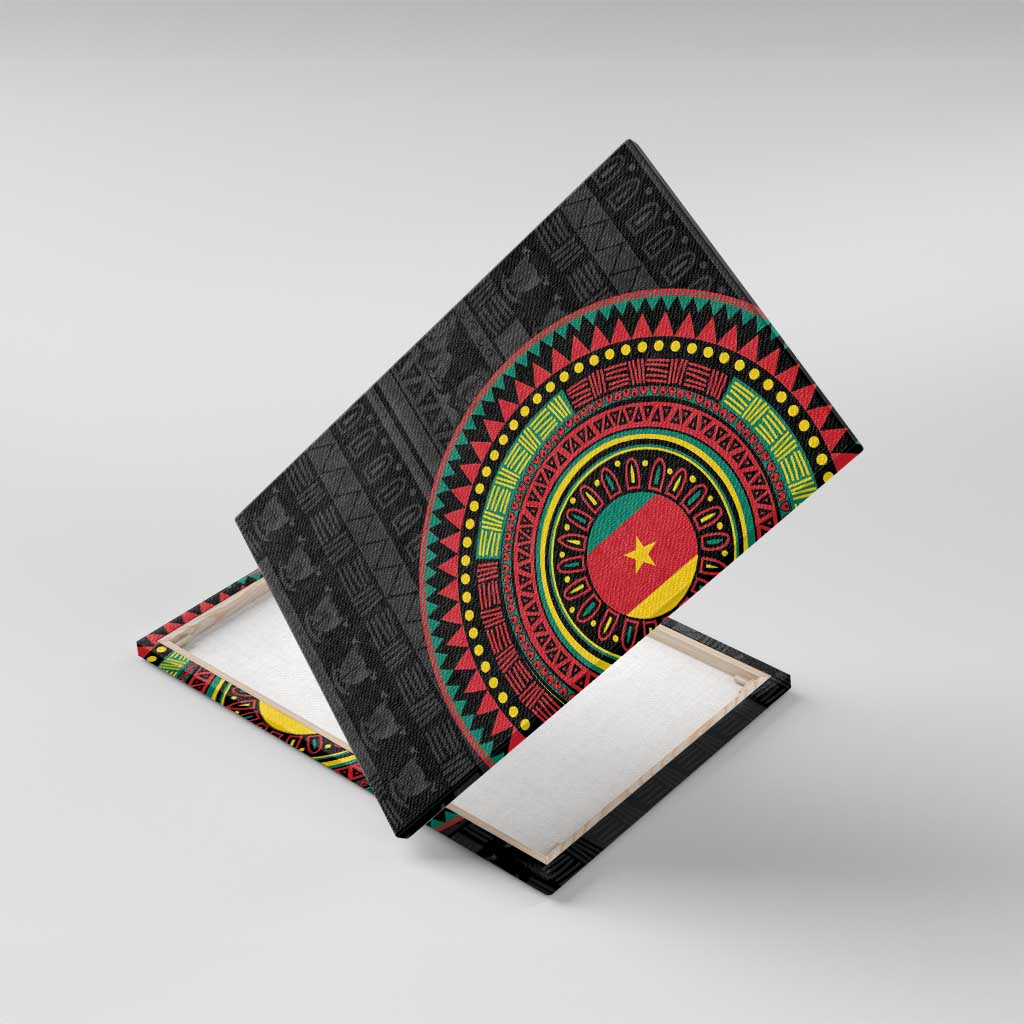 Cameroon African Tribal Pattern Canvas Wall Art Chest Arm Tattoo