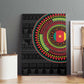 Cameroon African Tribal Pattern Canvas Wall Art Chest Arm Tattoo