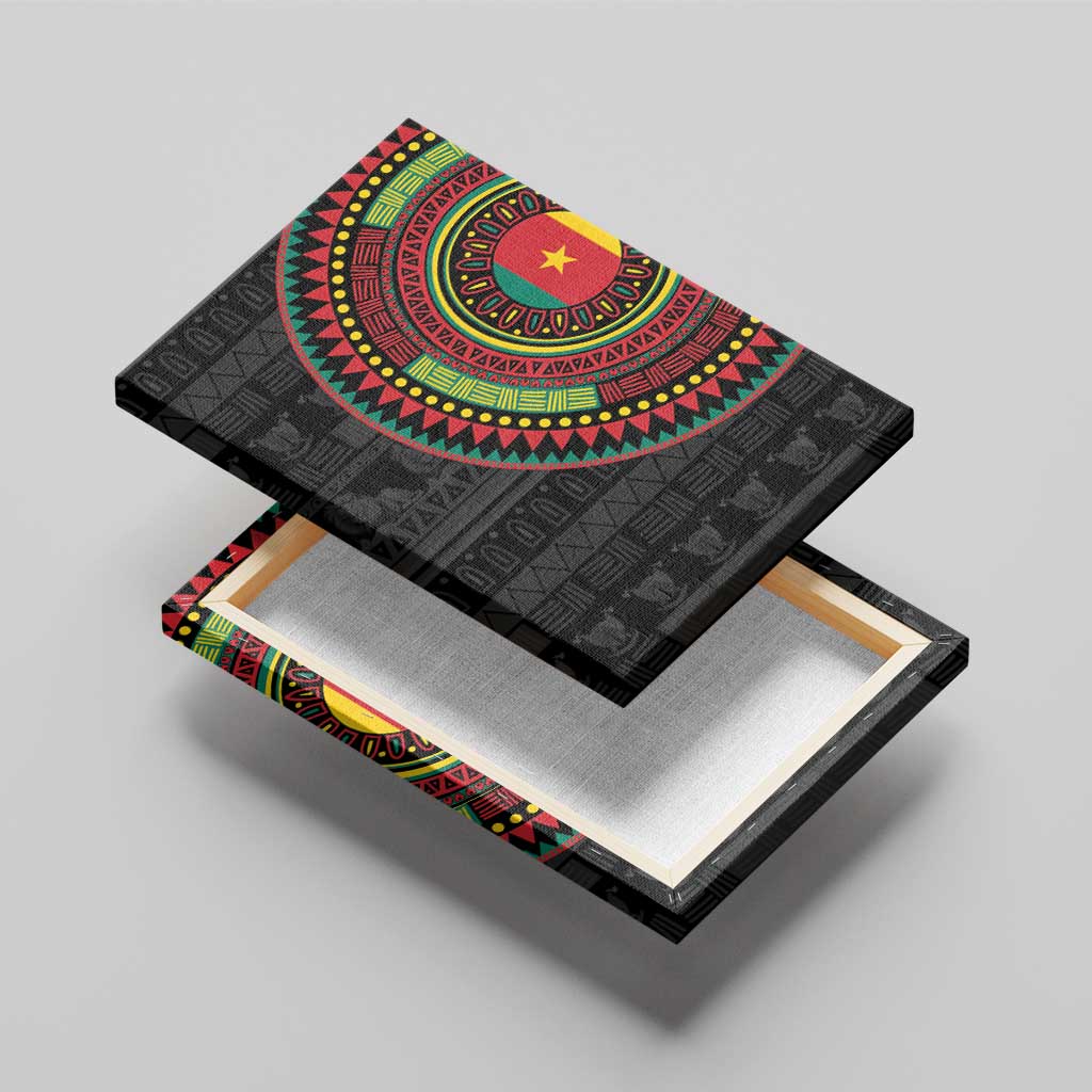 Cameroon African Tribal Pattern Canvas Wall Art Chest Arm Tattoo