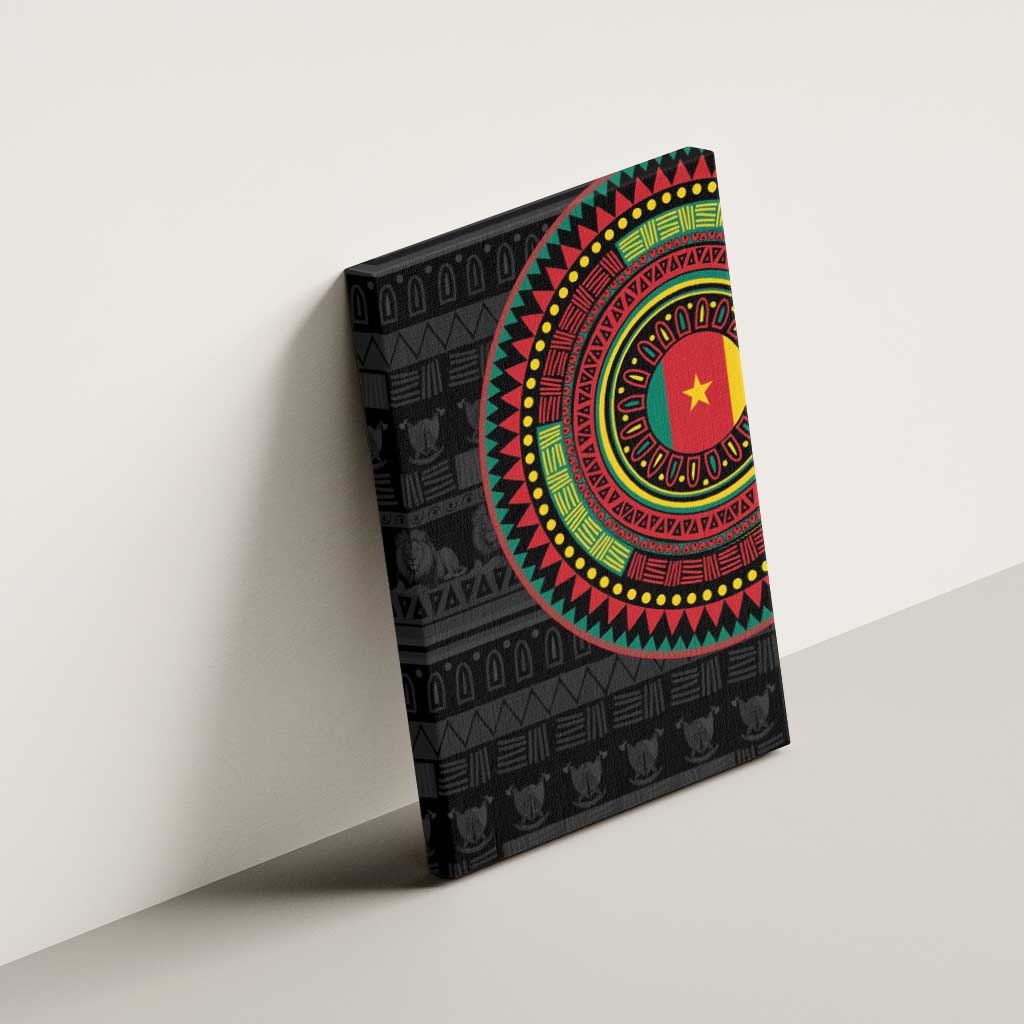 Cameroon African Tribal Pattern Canvas Wall Art Chest Arm Tattoo