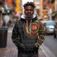 Cameroon African Tribal Pattern Hoodie Chest Arm Tattoo