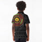 Cameroon African Tribal Pattern Kid Polo Shirt Chest Arm Tattoo
