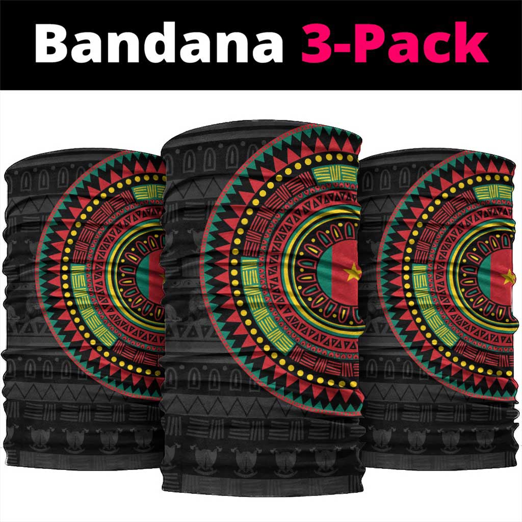Cameroon African Tribal Pattern Neck Gaiter Chest Arm Tattoo LT15