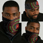 Cameroon African Tribal Pattern Neck Gaiter Chest Arm Tattoo LT15