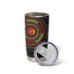 Cameroon African Tribal Pattern Tumbler Cup Chest Arm Tattoo